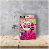 HEITMANN KREATIV - Kreativt Halloween-frugttyggegummisæt - Plantebaserede pulverfarvestoffer - Pink - DIY Ghost Shape Frugttyggegummi med hindbærsmag