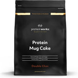Protein Works Protein Tassenkuchen | Chokoladecreme | Dieser Köstliche Nachtisch Ist Sehr Protein- Und Ballaststoffreich| 500G blanding til bagning og madlavning Naty Shop Schokocreme 500 G (1Er Pack)