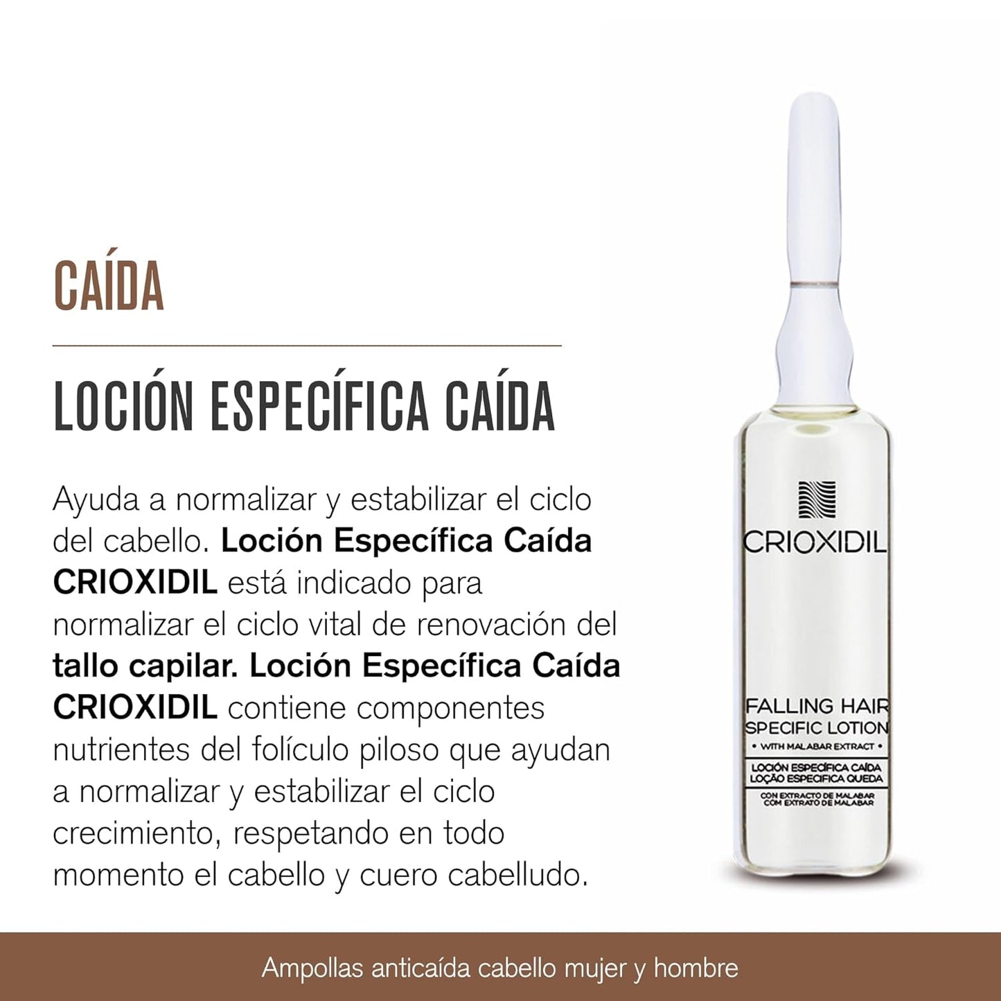 Crioxidil, speciel lotion mod hårtab Hårpleje Crioxidil