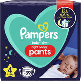 Bleer Pampers 81657566 Baby-Dry Bukser, hvide
