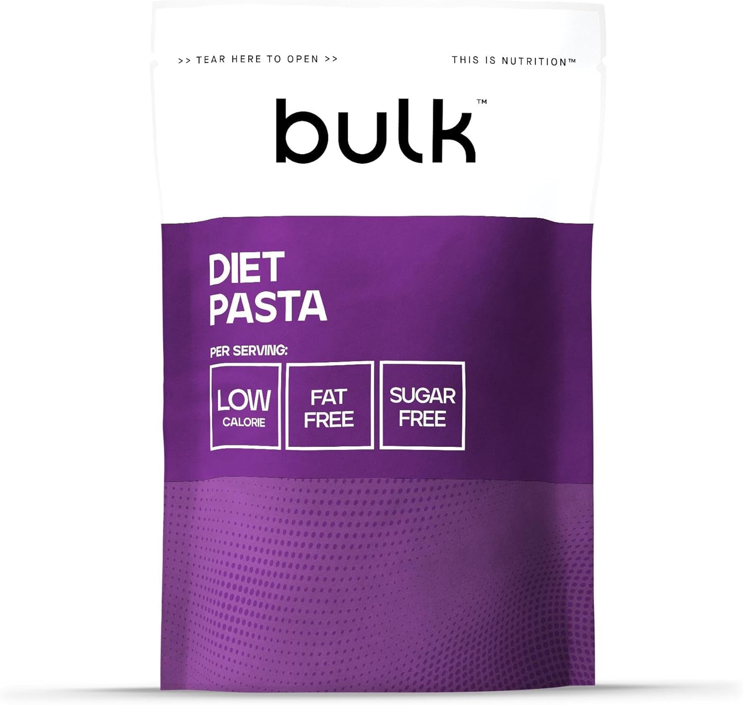 Bulk diætnudler, 200 g, emballage kan variere