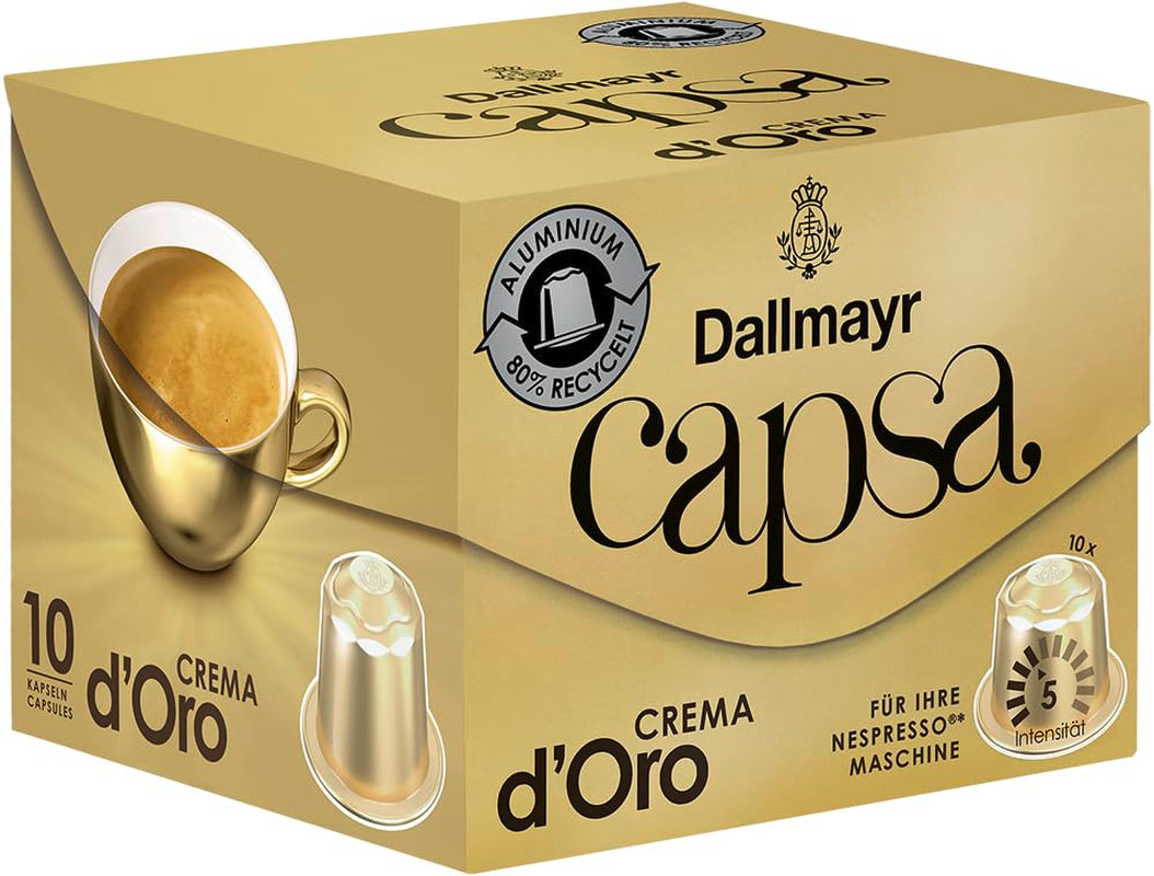 Longo Crema d´Oro Kapsel 10 kapsler