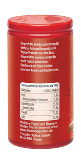 Bamboo Garden - Veggie Wok Mix Würzmischung | Veganske, naturlige ingredienser | 40 g i dosis