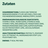 af Amazon Katzenfutter, nass, Dose, Stücke mit Geflügel in Sauce, 12 x 415 g