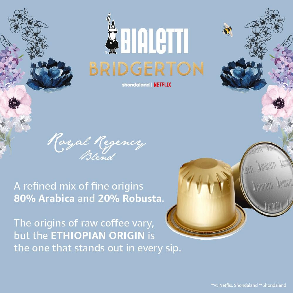Æske 10 Nespresso®-kompatibel Bridgerton-Kapseln, Royal Regency-Geschmack