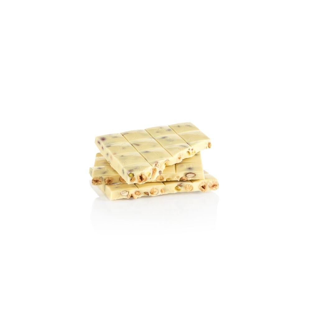 Venchi - White Chocolate Maxi Bar, saltet, 600 g, glutenfri, ingen kunstige farver og ingen konserveringsmidler