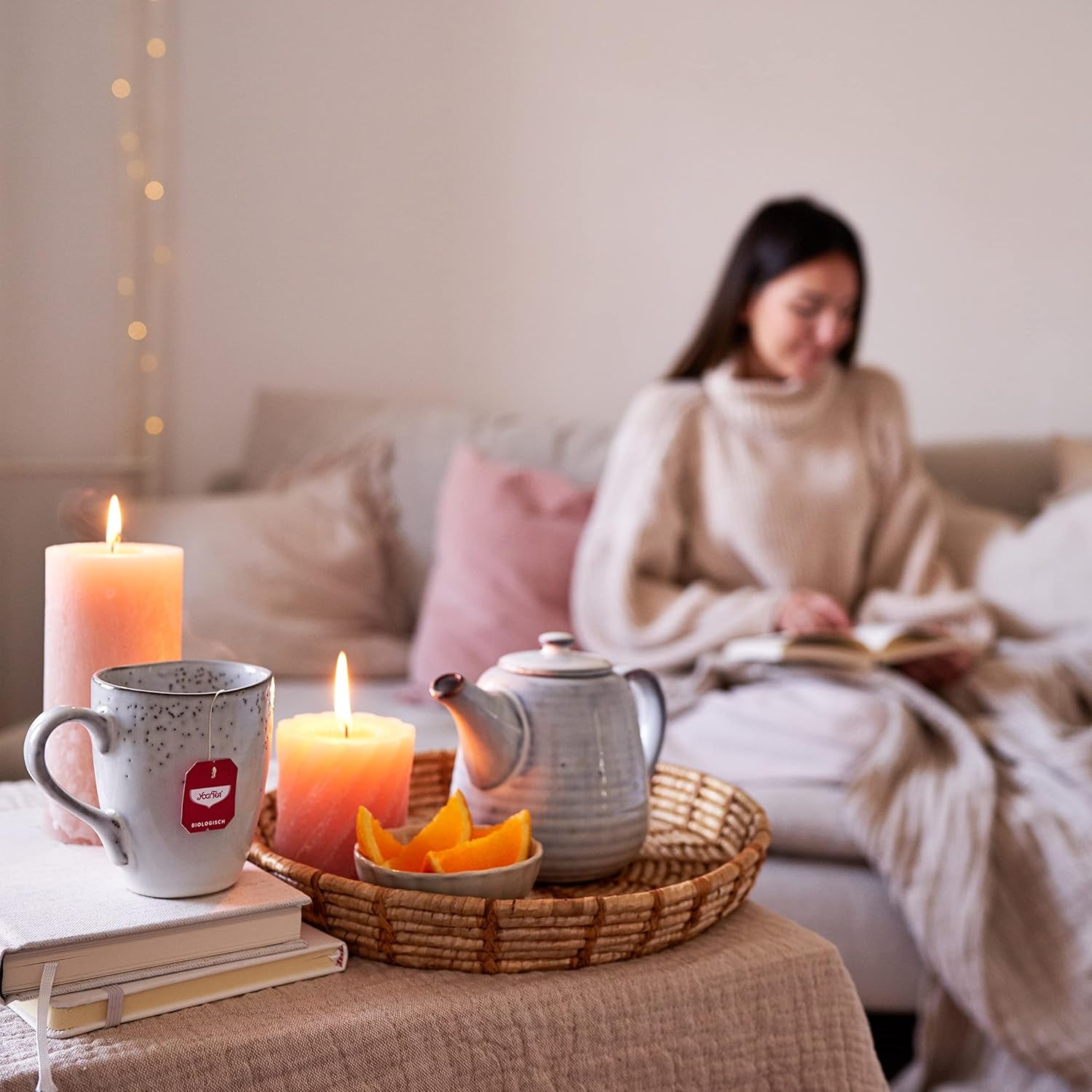 Yogi-te - grøn te med ingefær og citron, økologisk ayurvedisk te med krydderier og urter, blanding af grøn te, ingefær og citron, yogi-te 3 pakke, 3x17 teposer (i alt 51 teposer), ideel som gave