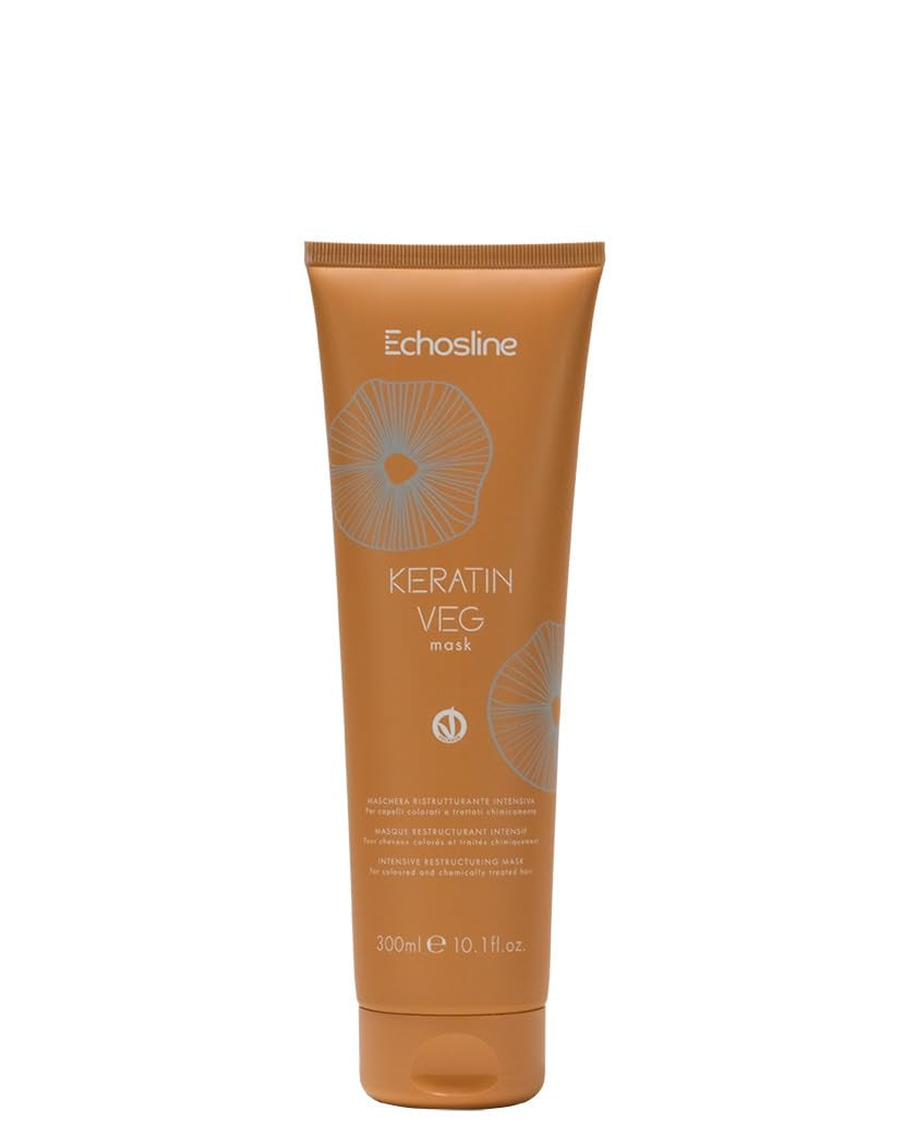 Echosline Intensiv Restorative Mask til farvet og kemisk behandlet hår, 300 ml Naty Shop Hair Mask Standard titel