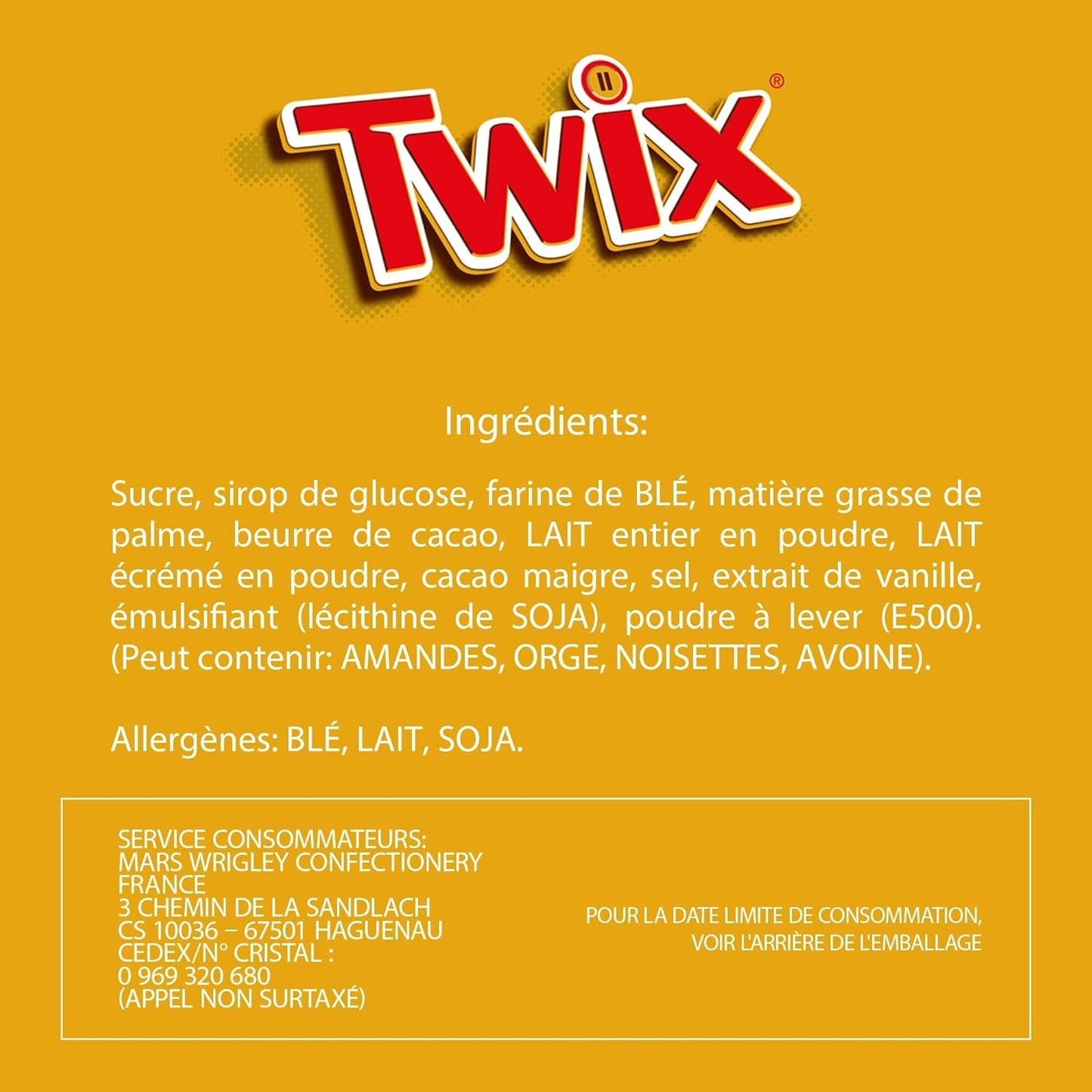 Twix hvide chokoladebarer | Karamel, kiks, hvid chokolade | Chokolade Multi Pack | 5 barer (5 x 46 g) (pakke med 5)