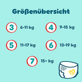 Pampers Premium Protection Pants Größe 6, 78 Windeln, 13kg-19kg, Mit 360° Fitform, 2x breiteren Bundchen as vorher for Komfort & Schutz + 10 Stück Pampers Aqua Baby-Weuchttücher enthalten