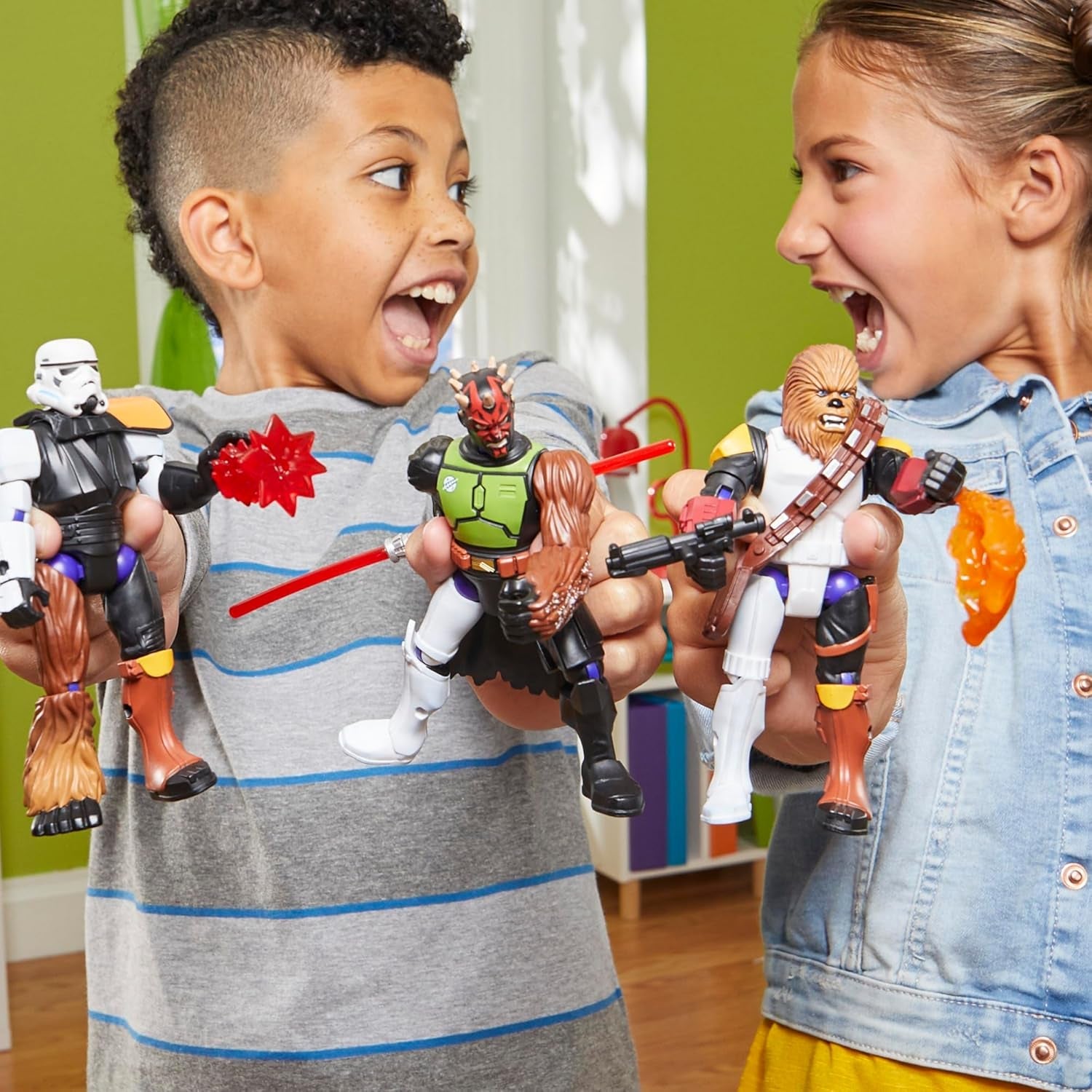 Star Wars Mixmashers Boba Fett, der kan tilpasses Mix-and-Match Actionfigurer og tilbehør Actionfigurer Naty Shop