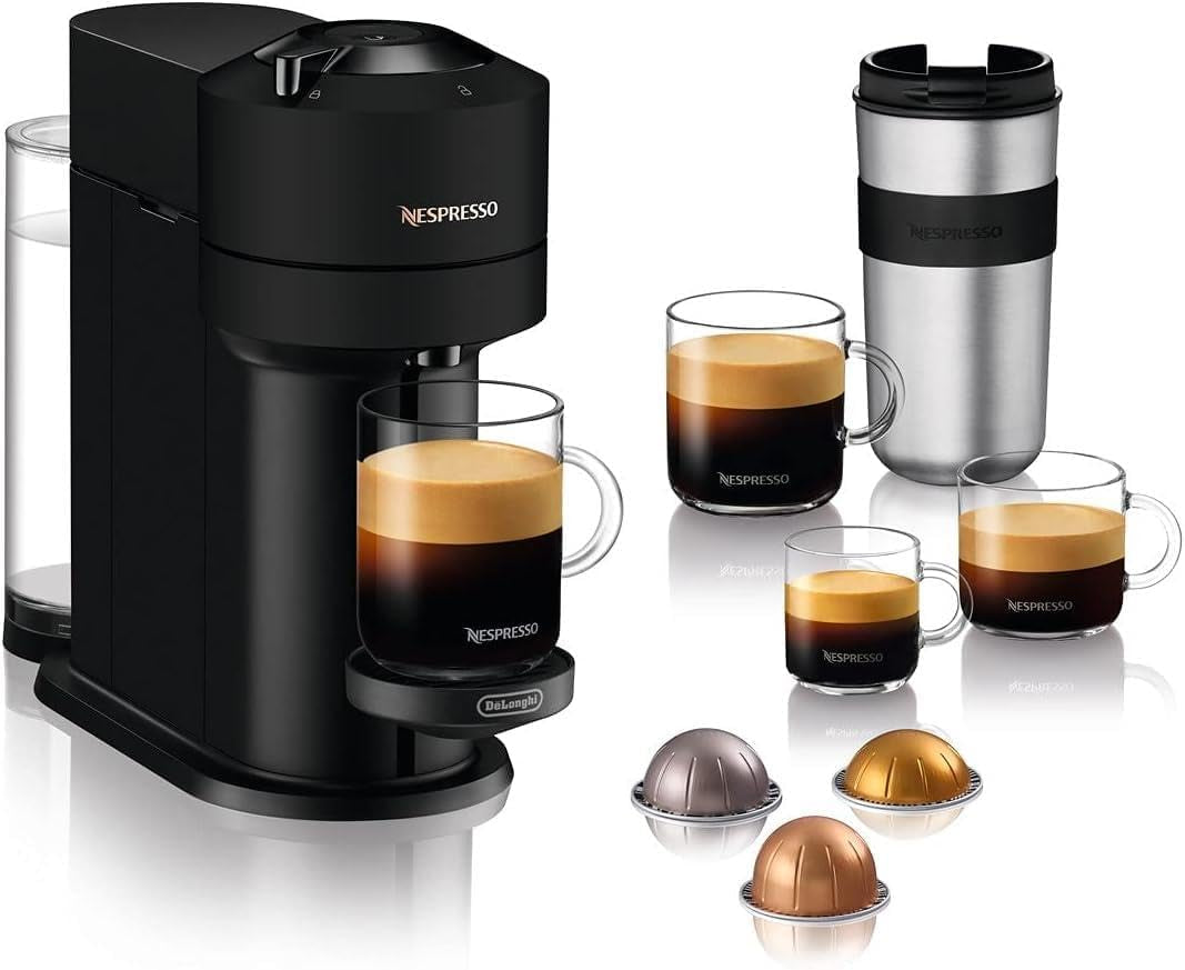 Nespresso kaffemaskine De'Longhi Vertuo Next, ENV120.BM, mat sort