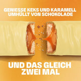 Twix hvide chokoladebarer; karamel, kiks, hvid chokolade; flere pakker chokolade; 5 barer (5 x 46 g)