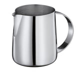 Cilio DELIZIA Tand og kop mælk | Kaffesæt | Mælkekrus og beholder i rustfrit stål | Stabelbar | Med ske | Portioner 250 ml mælk og 220 g sukker