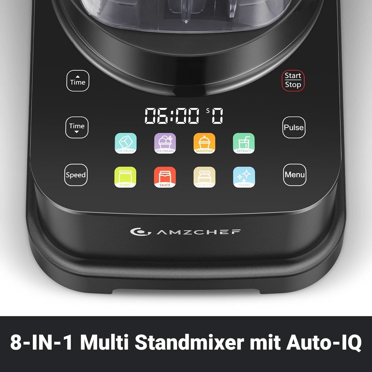 Blender AMZCHEF, 8 smarte menuer og 10 hastigheder, LCD touchskærm Køkken Naty Shop
