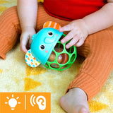 Bright Starts Giggle & Glow Bell Glow in the Dark Elefantlegetøj Oball Let at fange Nyfødt+ Unisex babylegetøj Naty Shop