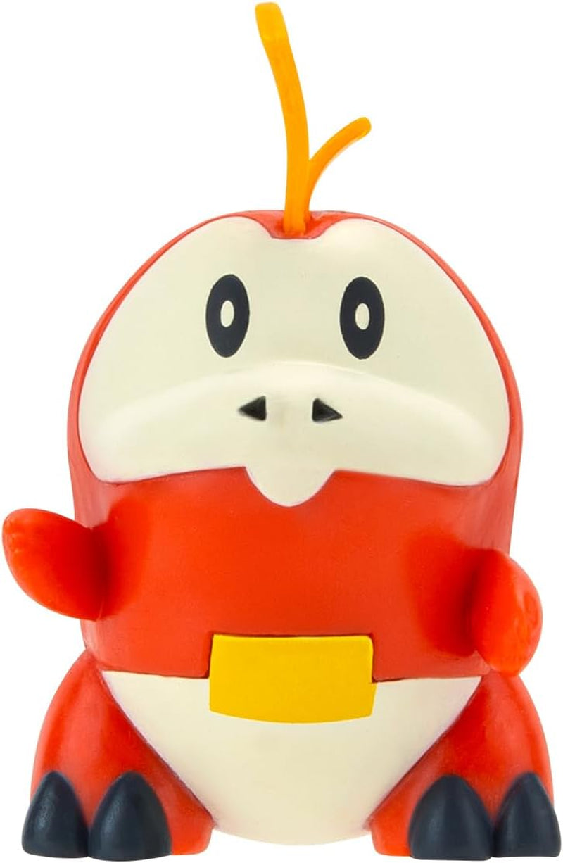 Pokémon PKW3402 - Battle Figure Multipack - 4-pak med Pikachu, Croc, Kwaks, Felori, officielle detaljerede figurer, 5 cm hver Action figurer Naty Shop