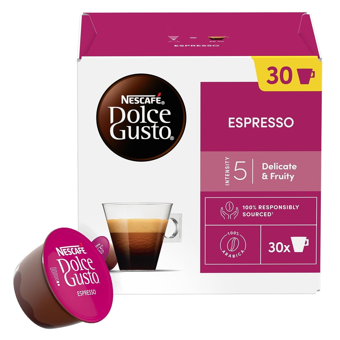 Vifycim Gusto Espresso – Café – 90 kapsler (3 Boîte XL x 30 Stück)