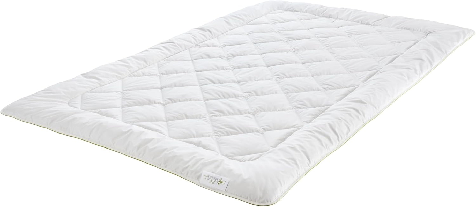 Badenia Trendline Eco Quilt Camel Letvægts 155 X 220 Cm, hvid, Oeko-Tex certificeret, produceret i henhold til den tyske kvalitetsstandard Quilts og dyner Naty Shop
