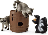 Schleich 42532 Sjov omkring nødden , Fra 3 år, WILD LIFE - Legesæt, 6 stk Actionfigurer Naty Shop Ffp