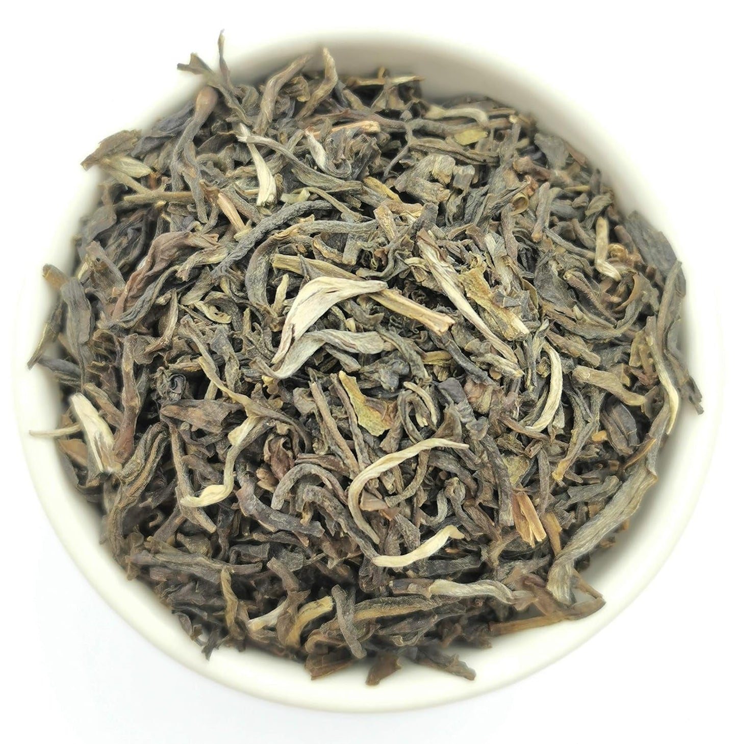 Løs jasminte 100 g, naturligt aromatiseret jasminblomstgrøn te, jasmingrøn te med en udtalt jasminsmag, Teaclub Grøn te
