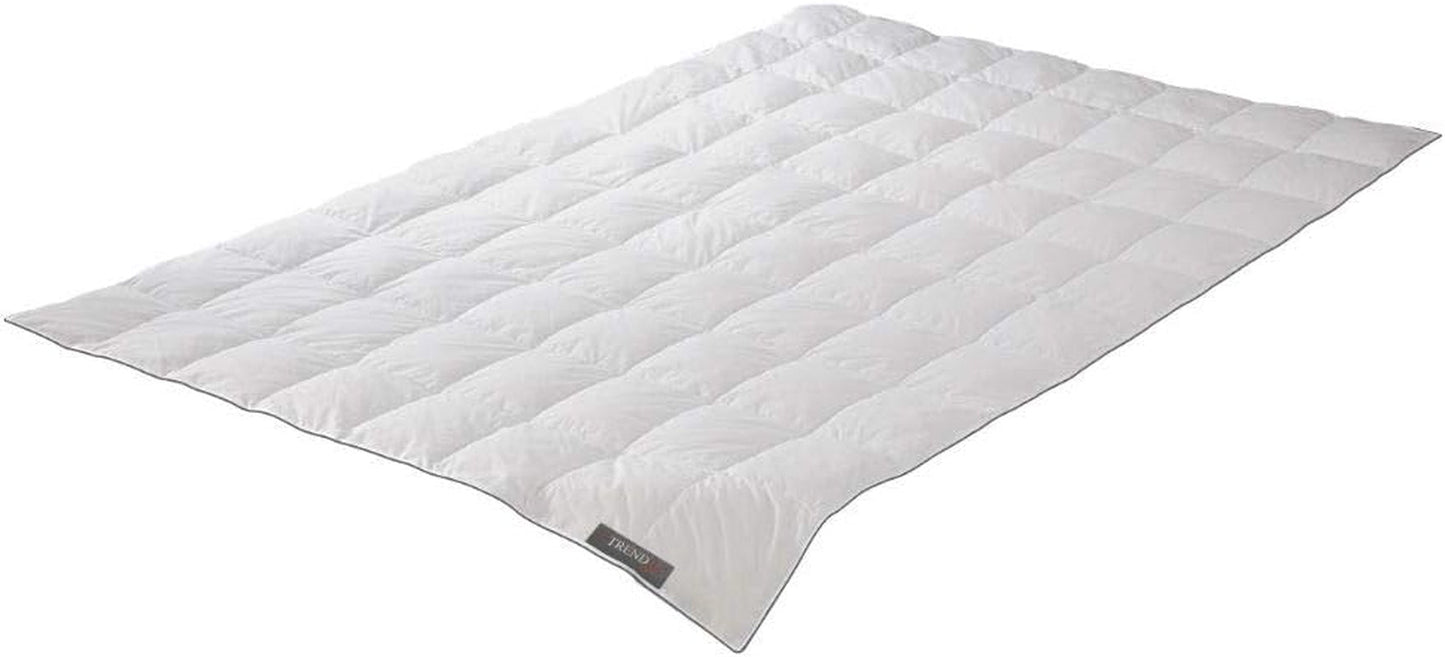 Badenia Trendline Comfort dundyne, varm vinterdyne med 90% dun & 10% fjer Klasse I, 135 X 200 Cm, dun Pass Testet & Øko-Tex Certificeret, Produceret efter den tyske kvalitetsstandard Dyner og dyner Naty Shop Comfort 155 X 220 Cm Let sommertæppe