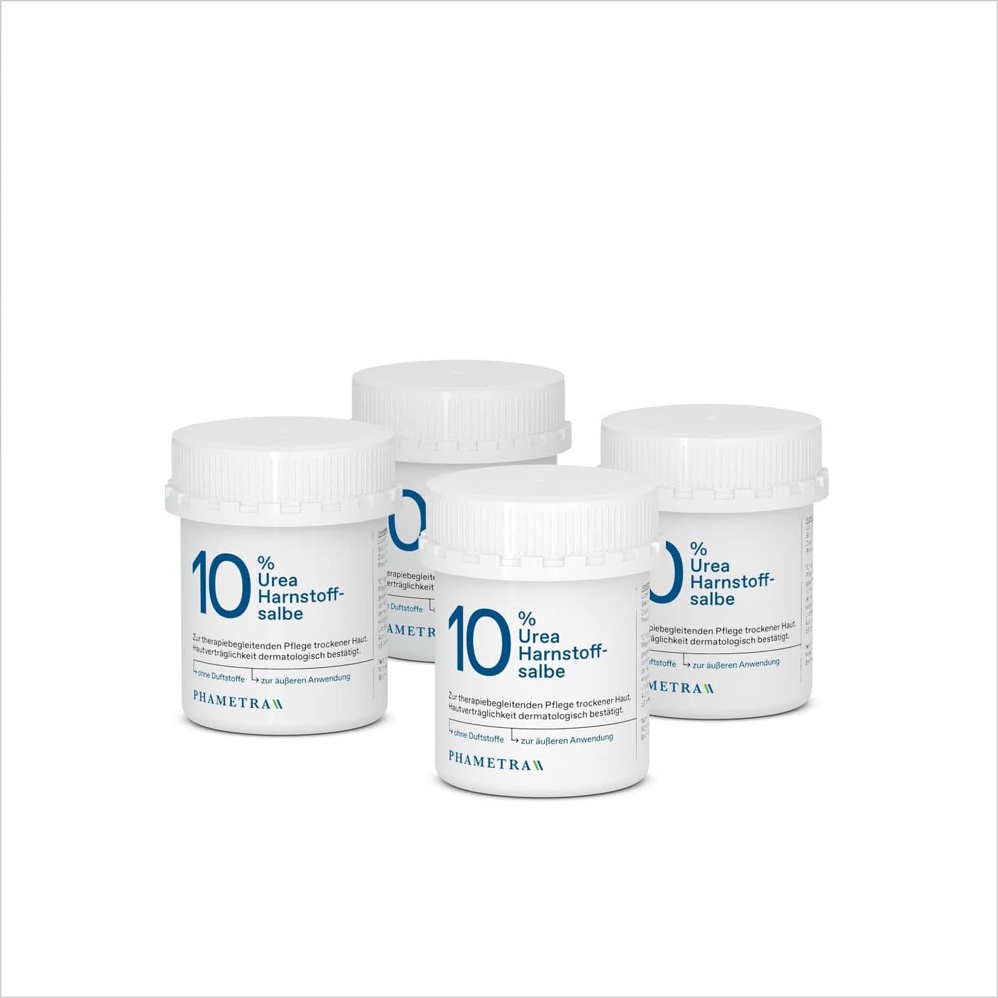 Phametra Urea Salve med urinstof 10%, 250 g Kosmetik og skønhed Naty Shop 4 X 100 g