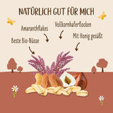 ALLOS Amaranth Crunchy Nobleuss | Økologisk müsli Nut Oats Cereal til den lille Cereal Naty Shop