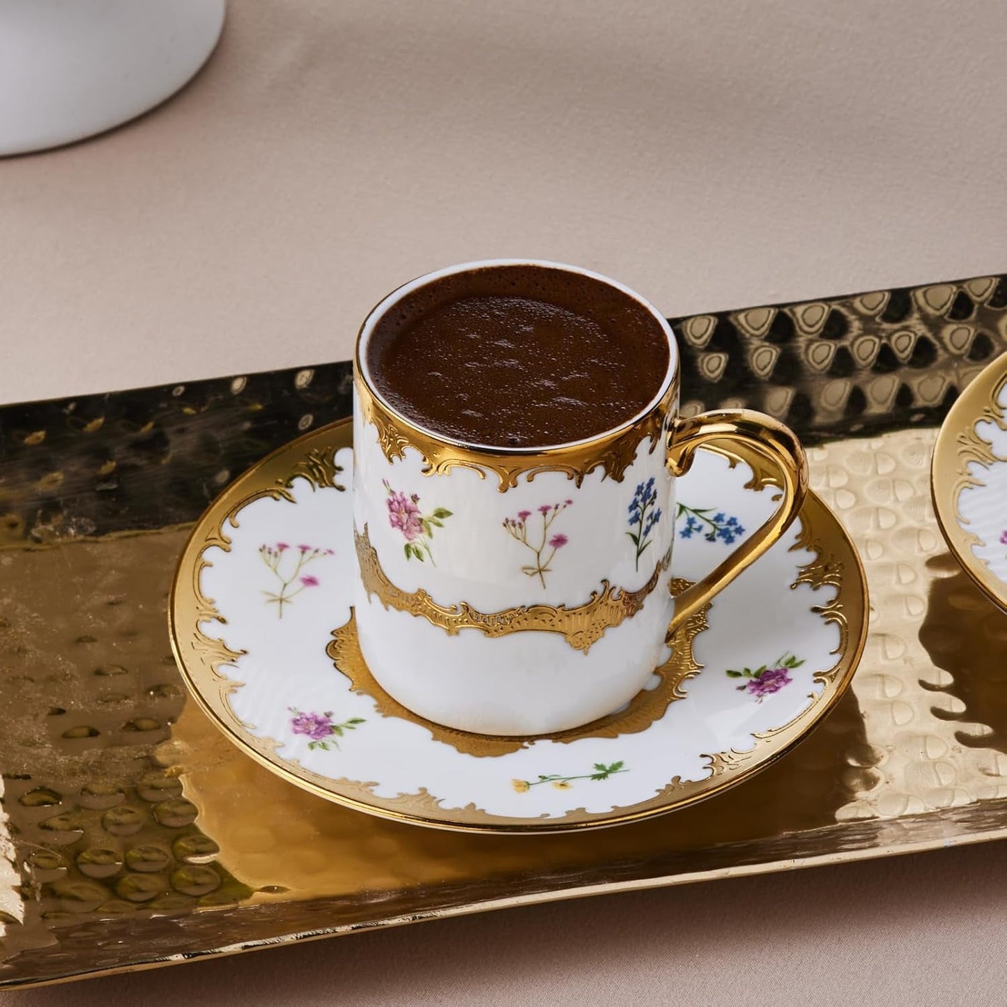 Karaca Bitter kaffe til 6 personer, flerfarvet
