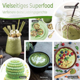 Uniqo Matcha tepulver 200 g i genopfyldelig økologisk emballage