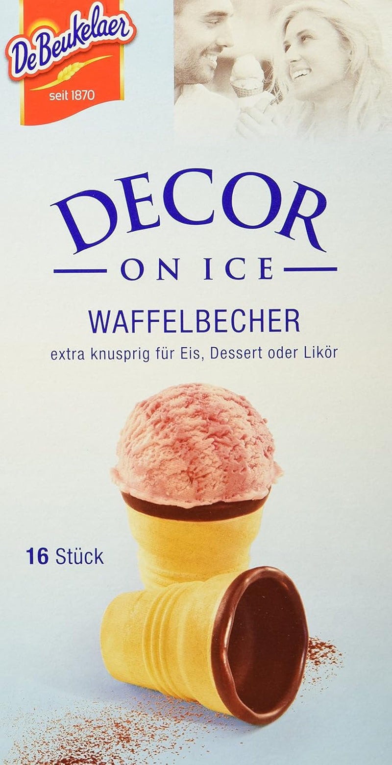 Debeukelaer Decor on Ice - Vaffelpakker, pakke med 12 (12 x 60 g)