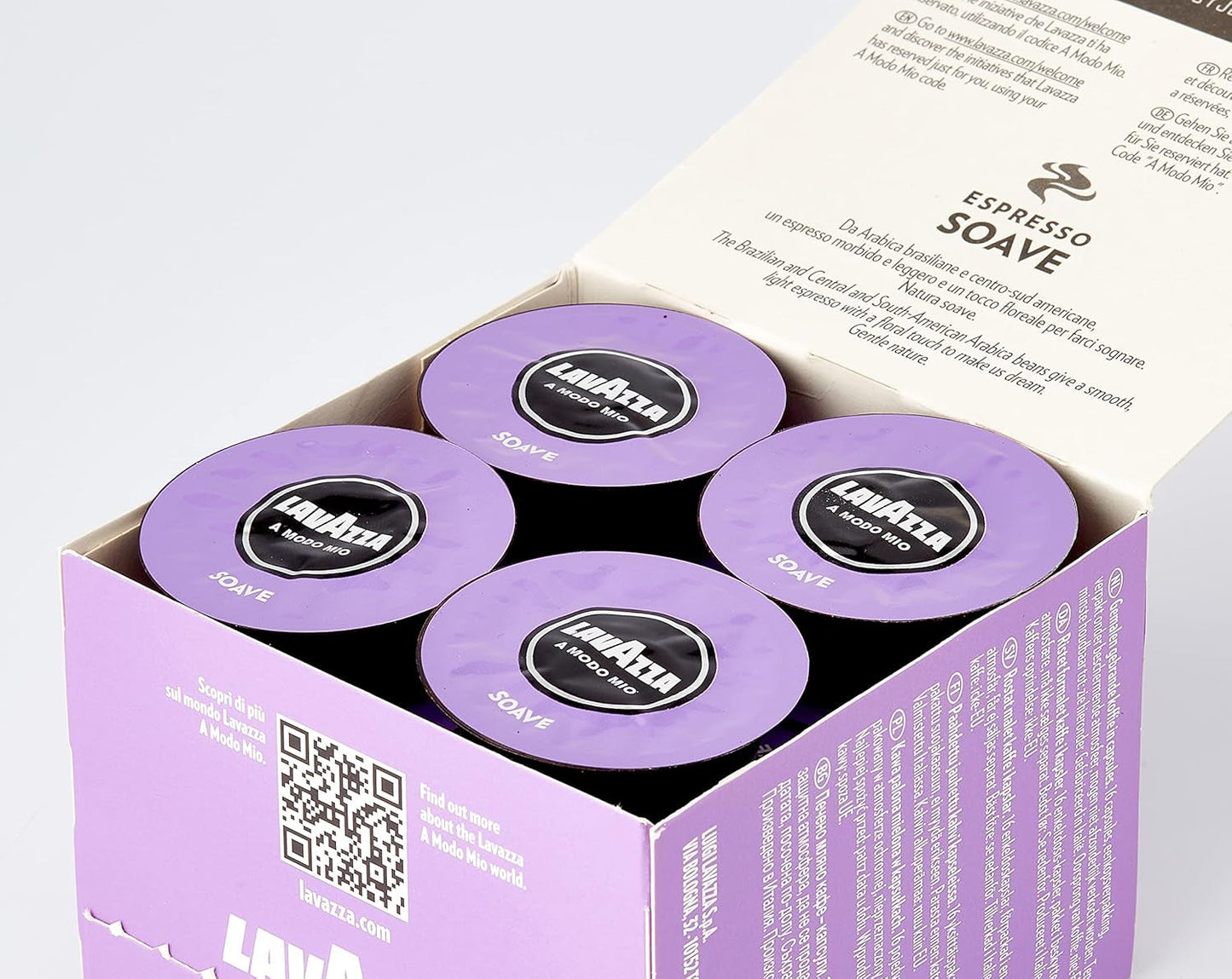 Lavazza A Modo Mio Espresso Soave, 1 x 16 kapsler (1 x 112 g)