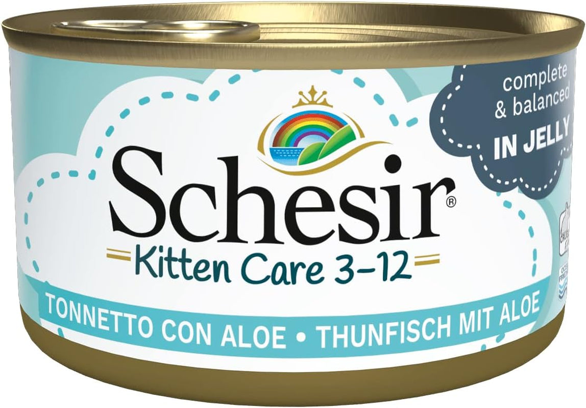 Vådfoder til katte Cat Jelly Killing Tun med Aloe Vera, gelé, 24 æsker x 85 g