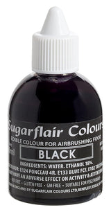 Sugarflair Airbrush Madfarve Gylden Guld Spiselig Flydende Madfarve Airbrush Farvelægning Kager Muffins Glasur og kagepynt - 60ml