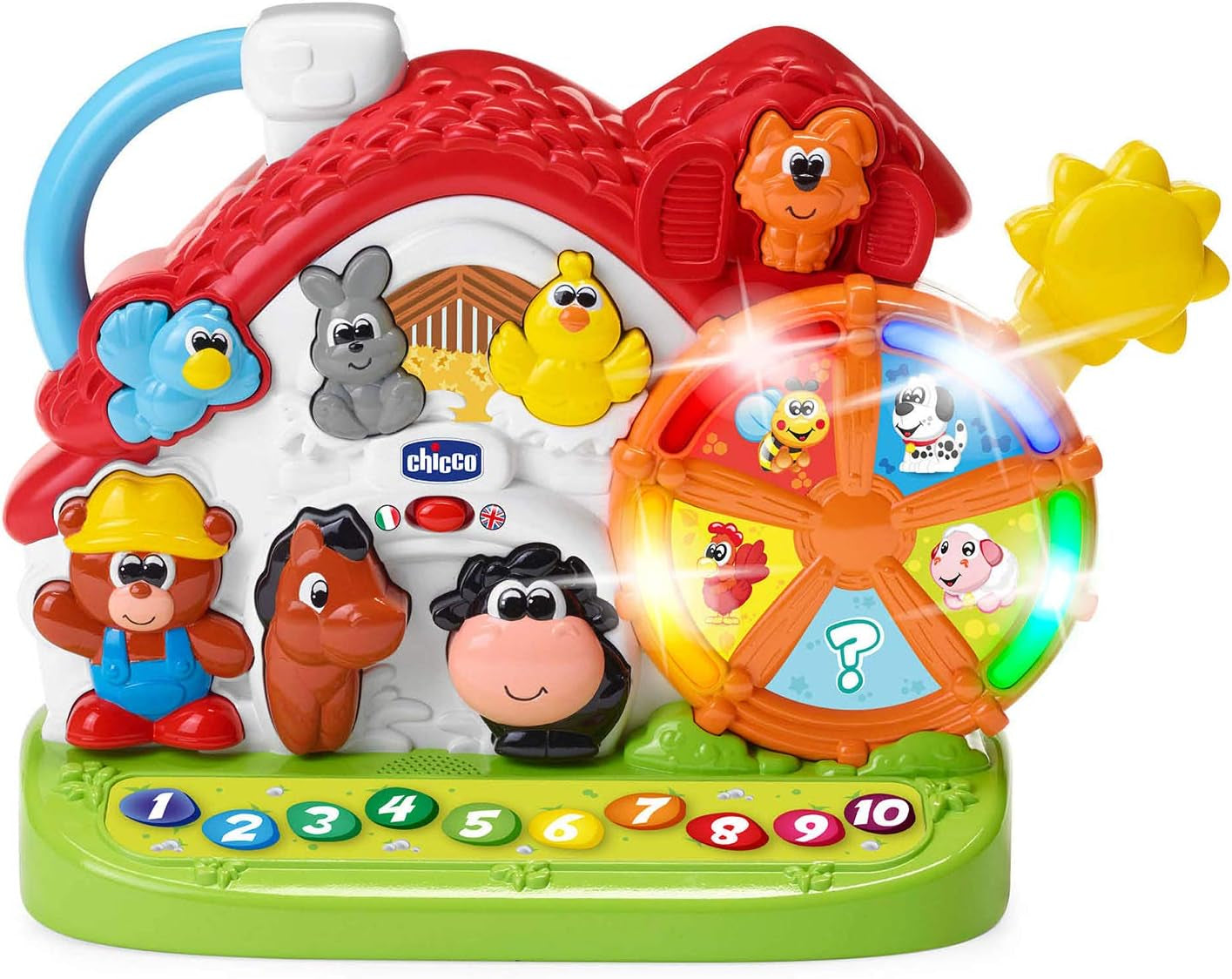 Chicco Ma New Farm, tosproget, stabelbar Legetøj Bebe Naty Shop Standardtitel