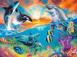 Ravensburger puslespil til børn - 12900 Ocean dwellers - Undervands puslespil for børn over 8 år med 200 brikker i XXL format Puslespil Naty Shop