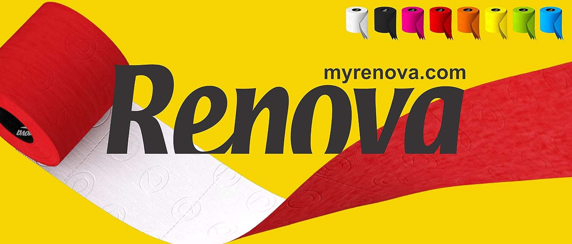 Renova Super White toiletpapir - 12 ruller