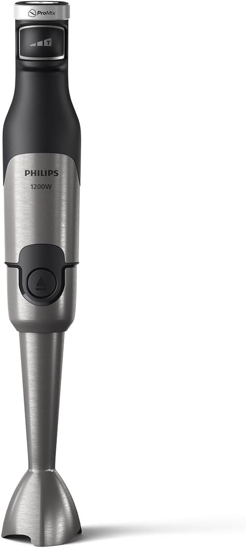 Philips 5000-Serie Stabmixer - 1200W Leistung. Promix-teknologi. Led Geschwindigkeitsanzeiger. Stufenlose Geschwindigkeitseinstellung. Kompakt design. Leicht Zu Reinigen. Schwarz (HR2681/00) Kitchen Naty Shop + Zerkleinerer, Kompakthacker, Schneebesen