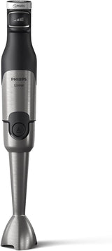 Philips 5000-Serie Stabmixer - 1200W Leistung. Promix-teknologi. Led Geschwindigkeitsanzeiger. Stufenlose Geschwindigkeitseinstellung. Kompakt design. Leicht Zu Reinigen. Schwarz (HR2681/00) Kitchen Naty Shop + Zerkleinerer, Kompakthacker, Schneebesen