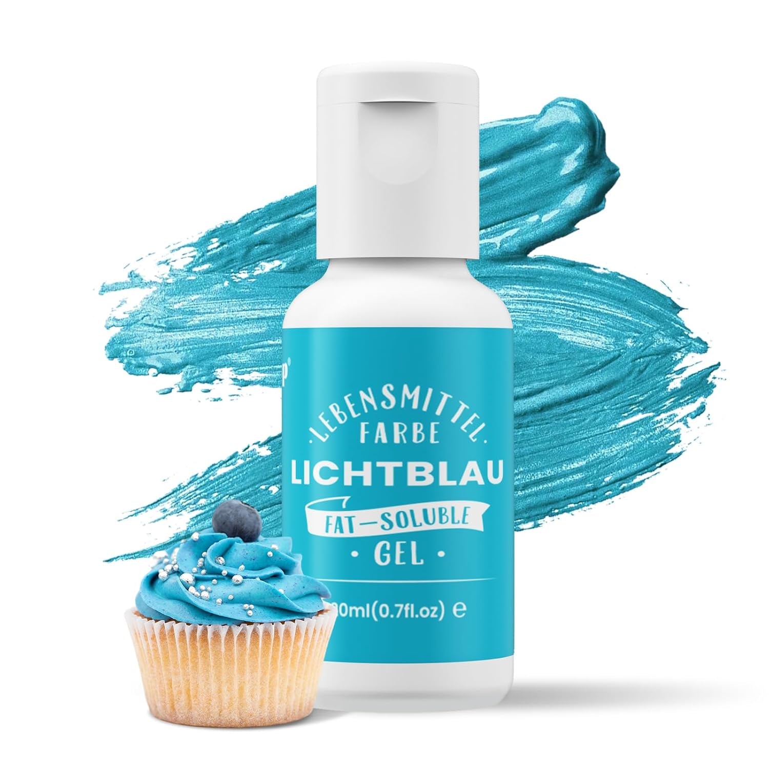 Blanding af olier, oliebaseret lyserød madfarve, højkoncentreret, til chokolade, fondant, småkager, kagebagning, macarons, gør-det-selv kagepynt, dejtoppings - 20 ml