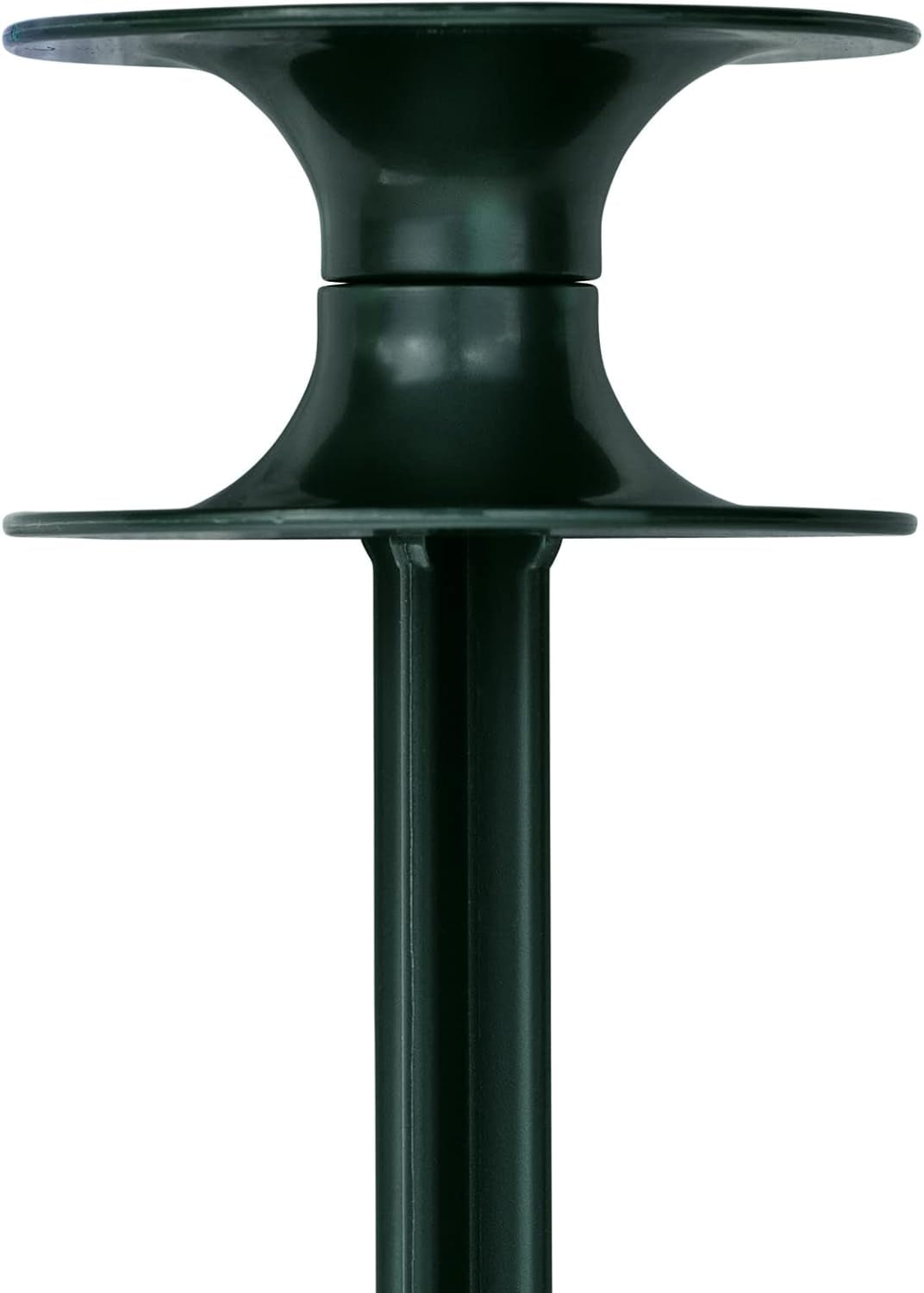 Sæt med 3 slangeføringer, grøn, 24 x 9 cm | Haveslange og kabelføring med jordanker | Slangevinde til beskyttelse af blomsterbede og husvægge | Opruller til haveslange og kabel