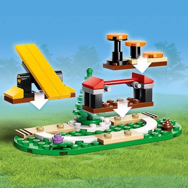LEGO 60369 City Mobil politihundetræning, legetøjspolitibil med trailer, hunde- og hvalpefigurer, dyresæt til børn 5+ år Byggesæt Besuche den LEGO-Store