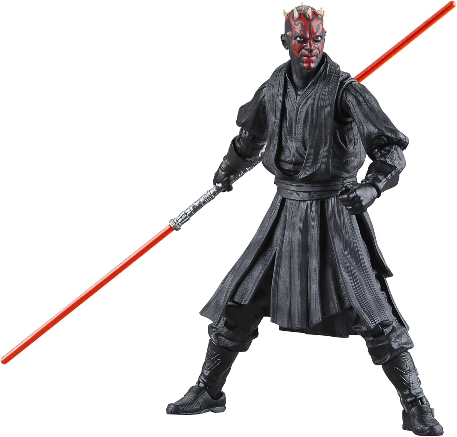 Star Wars Black Series Darth Maul Star Wars: The Phantom Menace Samlerfigur 15 cm Actionfigurer Naty Shop Standardtitel
