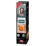 Coffee Fellows Blend Espresso-kapsler, kompatible med K-fee, EXPRESSI & Tchibo Cafissimo*, schokoladig-fruchtige Aroman, 120 Kaffeekapseln