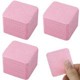 300 Stück Nagellackentferner Pads, Fusselfreie Nägel Wattepads Für Nägel Nagellackentferner Fnugfri Negleservietter Cleaner Gelnägel - Rosa