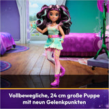 Unicorn Academy Ankleidepuppe Ava - die Originalpuppe zur beliebten Netflix-Serie, 24 cm stor og med 7 tilbehør til fantasifulde roller, for børn i 4 år