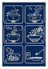 Pasta Barilla Classic Girandole no. 34, lavet af højkvalitets durumhvede, altid al dente (1 x 500g)