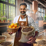 Sæt med kaffebønner 3x1kg 3000g | Brasiliansk Guaxupe | Brasiliansk kaffe | Særlig kaffe | Frisk stegt | Håndværksmæssig kaffebageri
