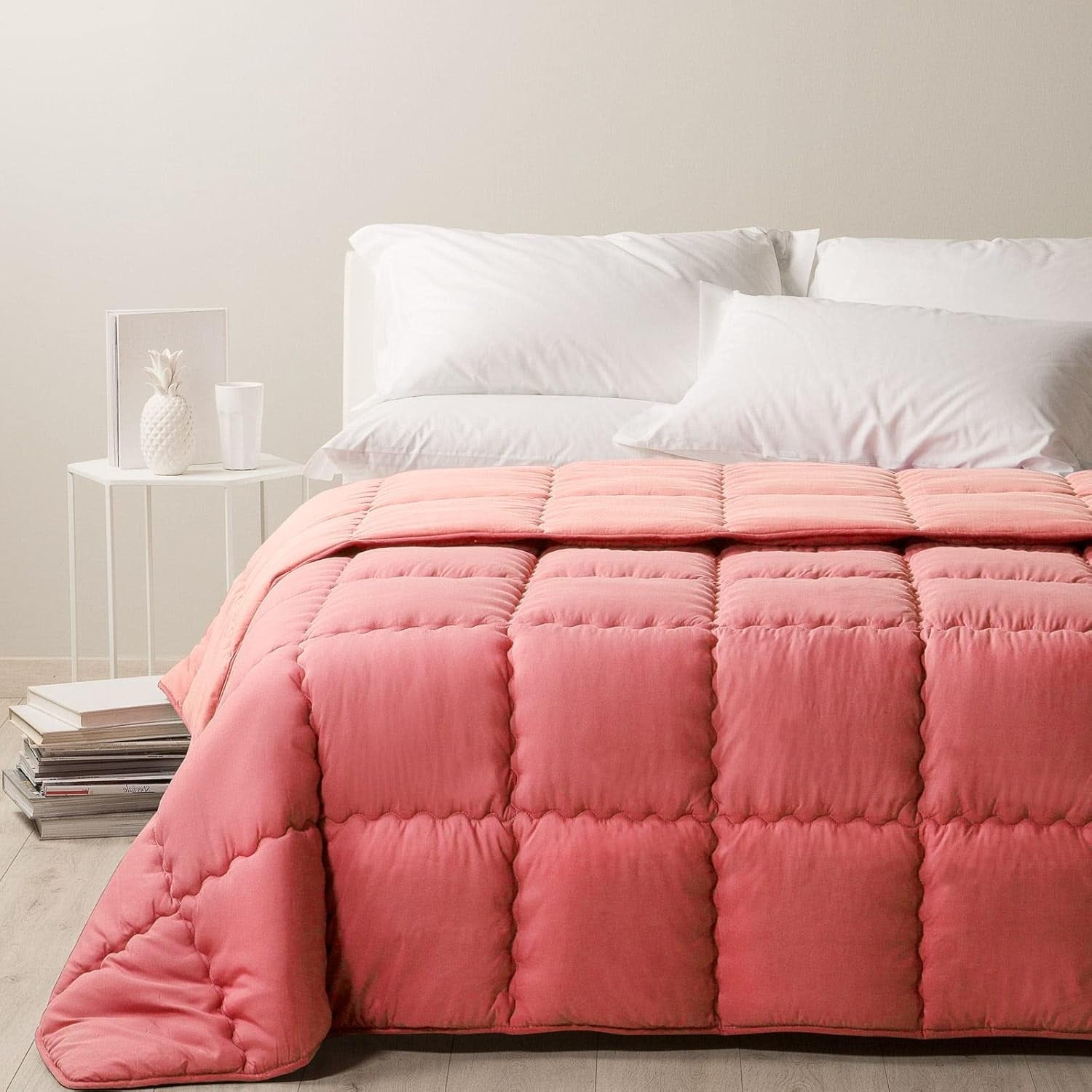 Caleffi Moderne dyner og dyner Naty Shop Rose pink Singola Small