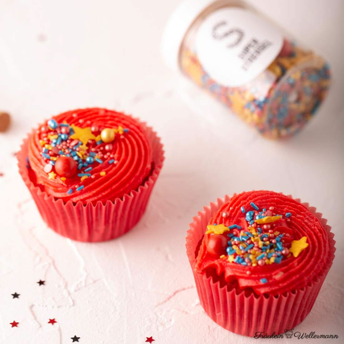 Super Streusel SuperErou, sprinkles mix, 90 gram Sprinkles Naty Shop